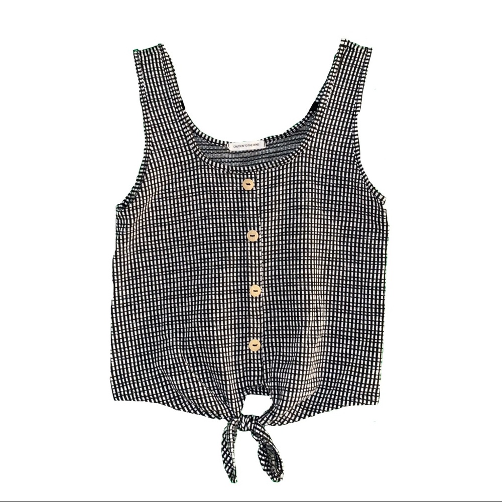 Knot Crop Tank Top
